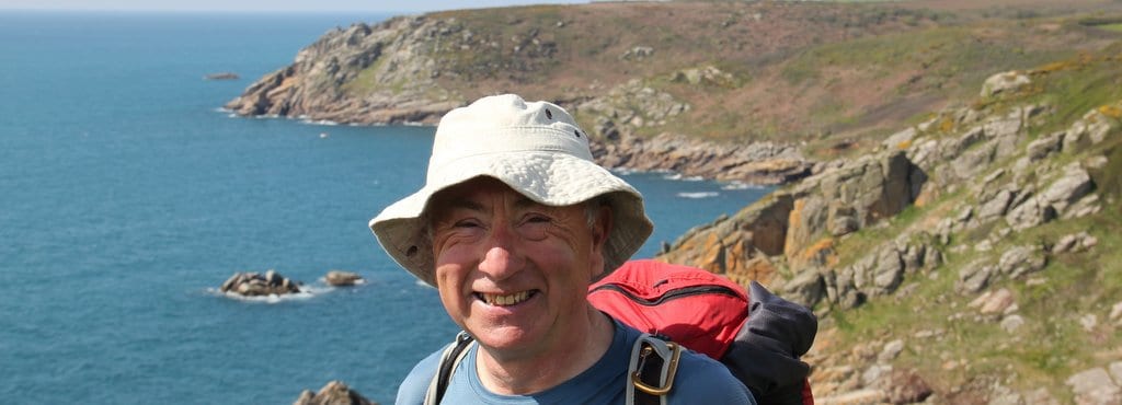 Geoff on South West Coast Path