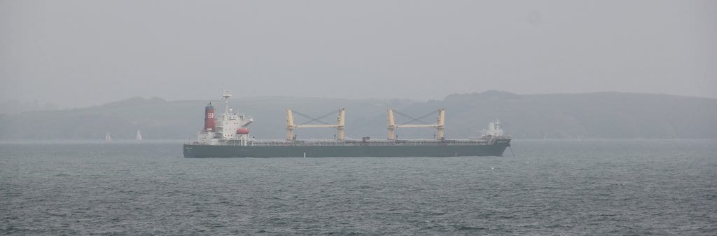 Falmouth bay ship