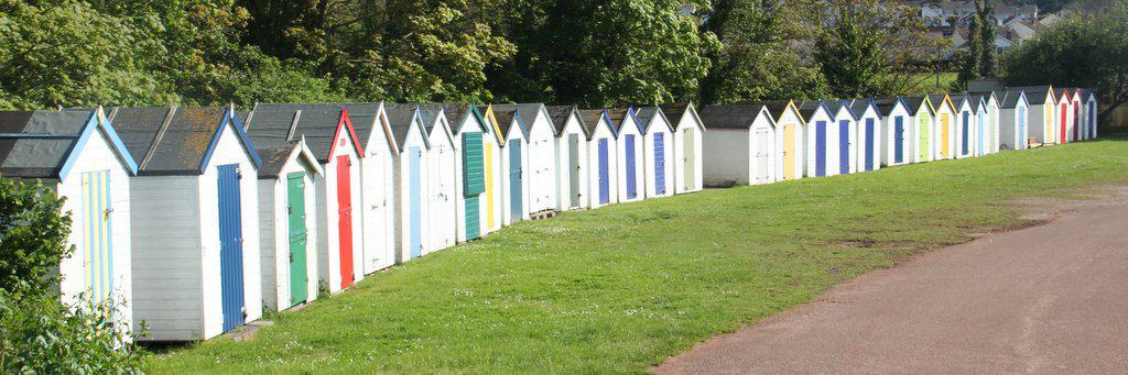 Beach huts