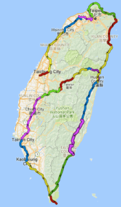 My 2017 Taiwan bikeride